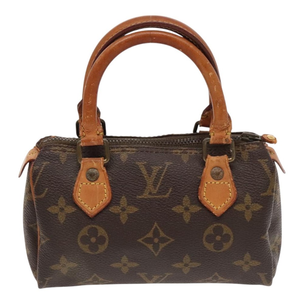 LOUIS VUITTON Monogram Mini Speedy Hand Bag M41534 LV Auth ar12643 - Picture 2 of 16